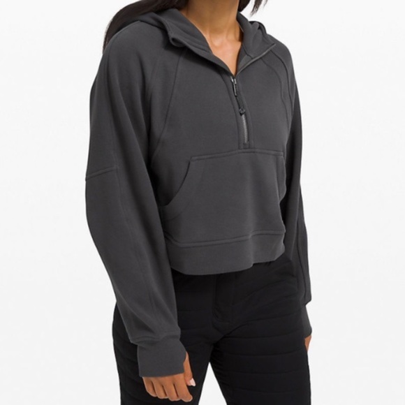 lululemon athletica Tops - Lululemon Scuba Oversized Half Zip Hoodie